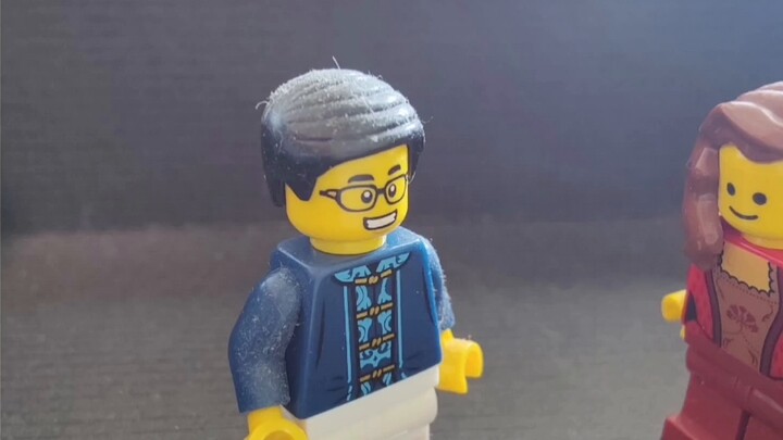 [Budget explosion] Watch [Curse] in one minute, no curse, no bad luck version. [Lego stop-motion ani