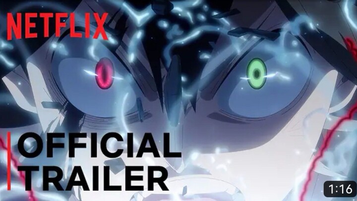 Black Clover: Sword of The Wizard King | Official Trailer | Netflix