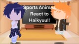 Sports Animes React to Haikyuu!! | 2/4