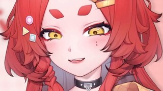 [Live2d model display] 🦊Super energetic and cute social phobia ceiling fox✨Would you like to set off