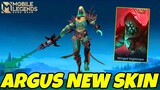 ARGUS NEW SKIN WINGED NIGHTMARE - SEASONAL SKIN 26/27 | MOBILE LEGENDS: BANG BANG