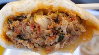 Bánh bao kim chi Hàn quốc #amthuchan