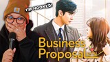 FIRST TIME WATCHING The Business Proposal and...I'M HOOKED! | CBTV