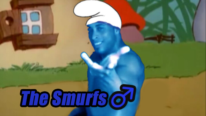 Konten Remix|Suntingan Lucu "The Smurfs"