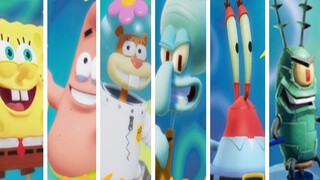 SpongeBob Battle for Bikini Bottom Rehydrated - All Characters (Multiplayer)