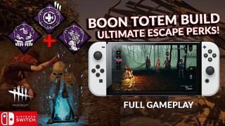 MY BOON TOTEM BUILD. NO HOOK GAME! DEAD BY DAYLIGHT ON NINTENDO SWITCH FULL Gameplay #88