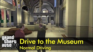 Dimitri and Mr. Faustin visit the museum | GTA IV normal driving