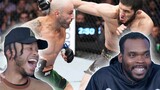 VERY INTENSE FIGHT! Islam Makhachev vs Alexander Volkanovski UFC 284 Full Fight Reaction