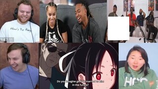 KAGUYA SAMA LOVE IS WAR EPISODE 2X10 REACTION MASHUP!!