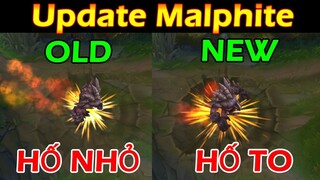 Update LMHT: Malphite sẽ có chiêu thức giống RÌU ĐẠI MÃNG XÀ, Riven – Vayne – Master Yi Sẽ Bị NERF