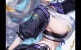 Silver Wolf Zombie Girl