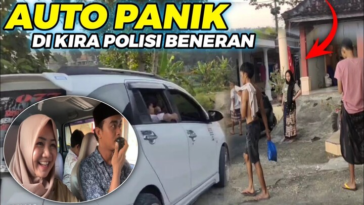 PRANK RENDI ANDIKA || BUNYIKAN SIRINE POLISI DI DEPAN RUMAHNYA