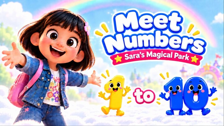 Meet Numbers 1 to 10 | Sara’s Magical Park