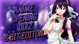 ANIME OPENING QUIZ - 8-BIT EDITION - 40 OPENINGS