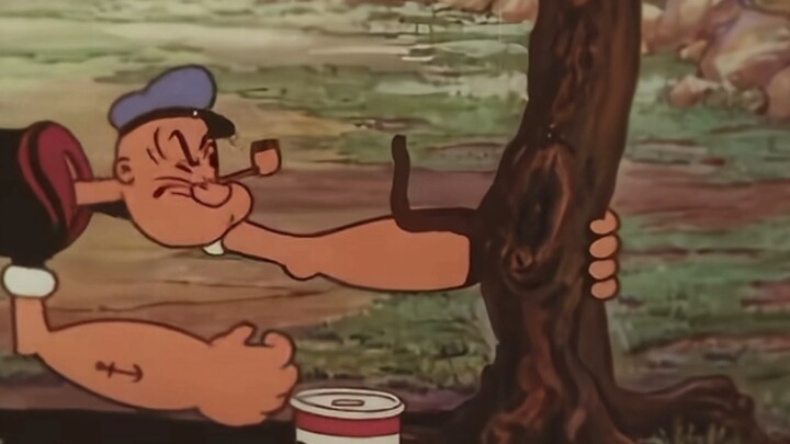 Dulu waktu kecil, gara-gara nonton Popeye, tiap hari makan bayam terus berantem sama orang-orang!