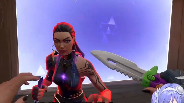 [Azi] The god Azi tortured the 18th-level kid Azi with high pressure, asking him "Have you ever scol