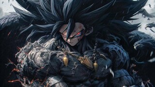 Goku Super Saiyan Ajin Black God