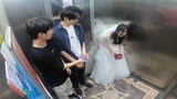 Funny Asian Elevator Prank: Beautiful Girl Pranks On Stranger In Elevator (ENG SUB)