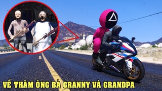 GTA 5 Về Quê Thăm Bà Ngoại Granny Và Ông Ngoại Grandpa Ở Miền Quê Bằng "Cá Voi Sát Thủ" BMW S1000RR