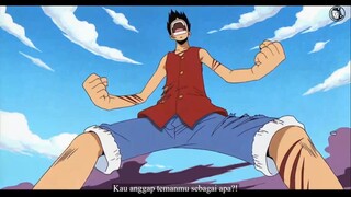 ONE PIECE MOMENT - LUFFY SANGAT BENCI DENGAN SIKAP KAPTEN KURO DAN NGAMUK!!!