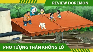 Review Phim  Doraemon ,  Pho Tượng Thần Khổng Lồ ,  Review Phim Hoạt Hình Doremon
