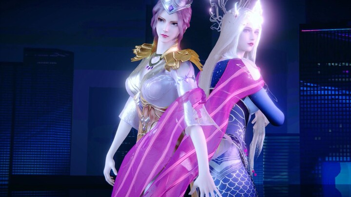 [MMD Ultra HD] [Douluo Continent Bibi Dong mời Bo Saixi tái xuất hiện điệu nhảy cổ điển Hàn Quốc TRO