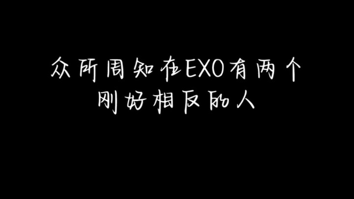 Ai cũng biết, trong EXO có hai người hoàn toàn trái ngược nhau