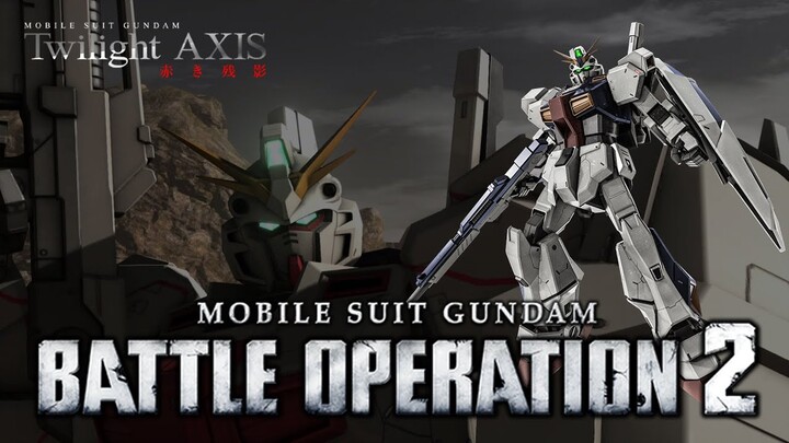 Gundam Battle Operation 2 กันดั้มแขนติดปืนกลย้อมแมวผู้มาก่อนกาล [Gundam AN-01 Tristan]