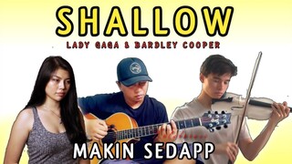 Edan Jadi Enak Gini Kolaborasinya !! SHALLOW - Lady Gaga | Alip Ba Ta Bersama Musisi Dunia