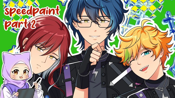 [SPEEDPAINT] Part 2 Switch - Ensemble Stars Fanart!