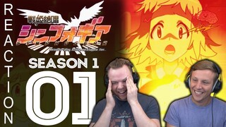 SOS Bros React - Symphogear Season 1 Episode 1 - PURE MUSICAL HYPE!!!!