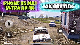 BEST ENTRY LEVEL PHONE FOR MAX GRAPHICS/COMPETETIVE | IPHONE XSMAX ULTRA HD 4K PUBG MOBILE GAMEPLAY