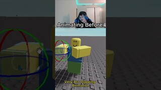 Now vs. Then Animating | Breaking Roblox #shorts#viral#trend#trending#roblox#animation#Nowvsthen