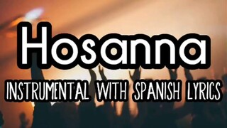 HOSANNA SPANISH VERSION (INSTRUMENTAL) PIANO COVER WITH LYRICS