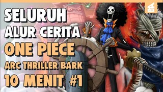 Pulau Para Zombie !! ALUR CERITA ONE PIECE ARC THRILLER BARK PART 1 HANYA 10 MENIT