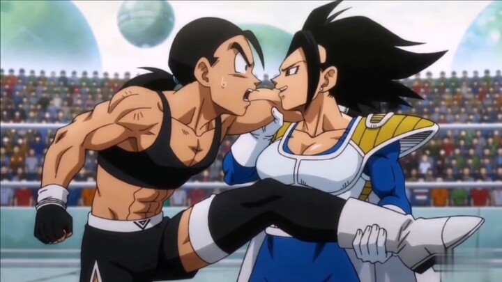 Vegeta berubah menjadi wanita cantik! Adegan ikonik dari komik fanmade “Dragon Ball Super: Pertempur