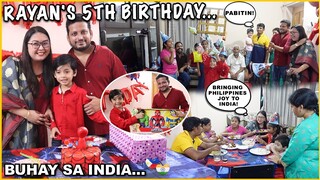 RAYAN'S 5TH BIRTHDAY CELEBRATION! BRINGING PHILIPPINES JOY TO INDIA! KAINAN, PALARO AT IBA PA! 🥳