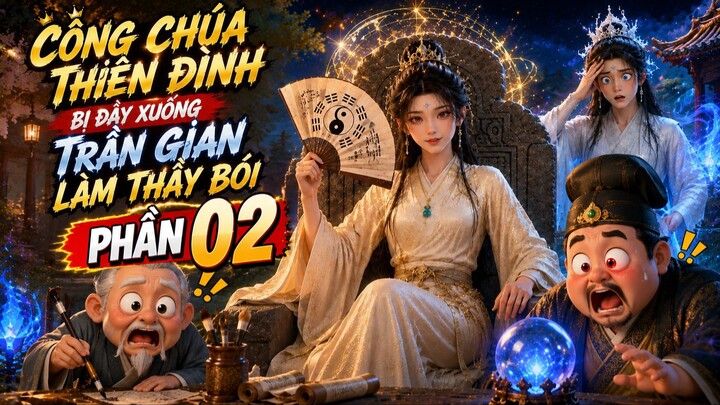 Công Chúa Thiên Đình Bị Đày Xuống Trần Gian Làm Thầy Bói | P02