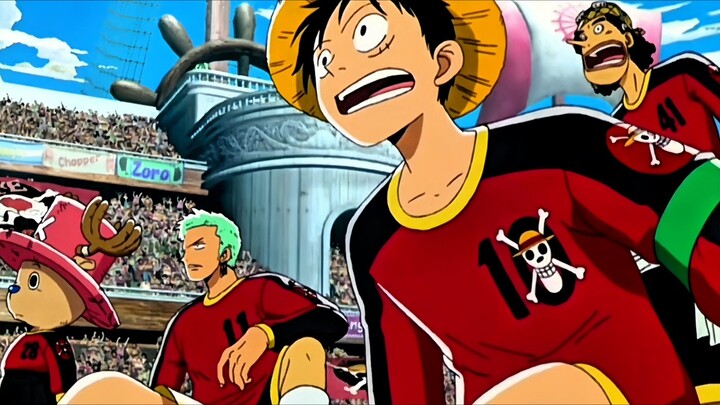 Beginilah Kalau Kru Mugiwara Jadi Pemain Sepak Bola 🤣