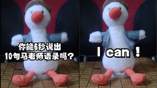 6秒10句马老师语录挑战