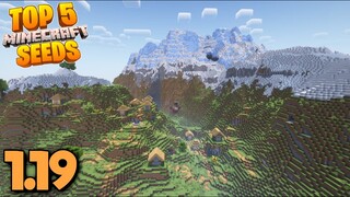 Top 5 EPIC BIOME SEEDS for Minecraft 1.19! (Best Minecraft Wild Update Seeds)