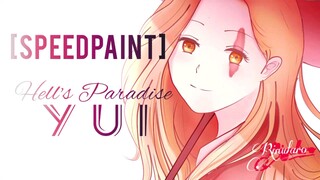 [SPEEDPAINT] YUI - Hell's Paradise // "Drawing Anime Hell's Paradise" | IbisPaint X