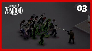 ยิงเดือดเลือดสาดกวาดปืนลูกซอง | Project Zomboid – Day 03