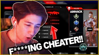 ACEU vs CHEATER - ACEU REACTS TO HACKER in APEX SEASON 13