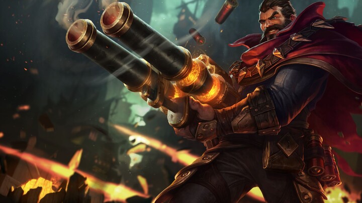 [Liên Minh Huyền Thoại Full Hero Full Skin Full Voice] Outlaw Madman Graves