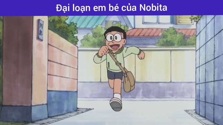 Nobita đi học về