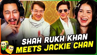 SHAH RUKH KHAN MEETS JACKIE CHAN! | Video Compilation Reaction!