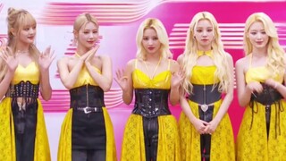 【GIDLE】 المؤتمر الصحفي الأحمر والأبيض في تايوان بالكامل، يتحدثون الصينية ويؤدون أغنية Tomboy بدون مو