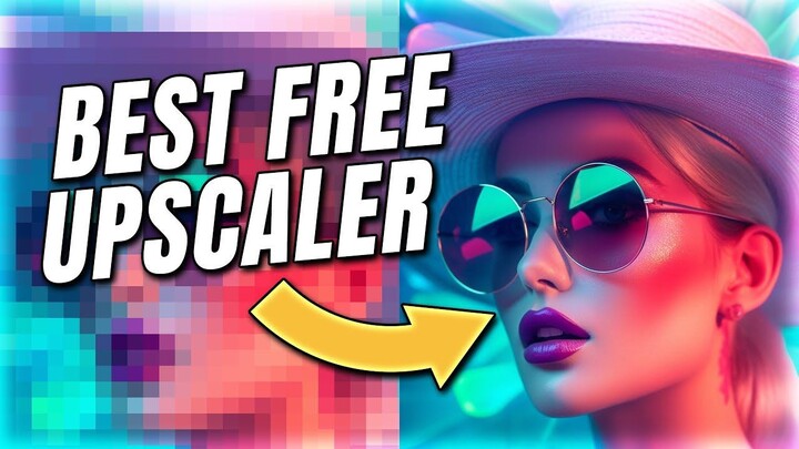 100% FREE Best Ai Image Upscaler (MIND BLOWING!🤯) Enhance & Upscale Old Photo | Image Upscaling Fre