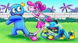 Mommy Long Legs LOVES Blue Rainbow Friends | Poppy Playtime Animation
